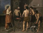 Diego Velazquez The Forge of Vulcan (df01) Sweden oil painting reproduction